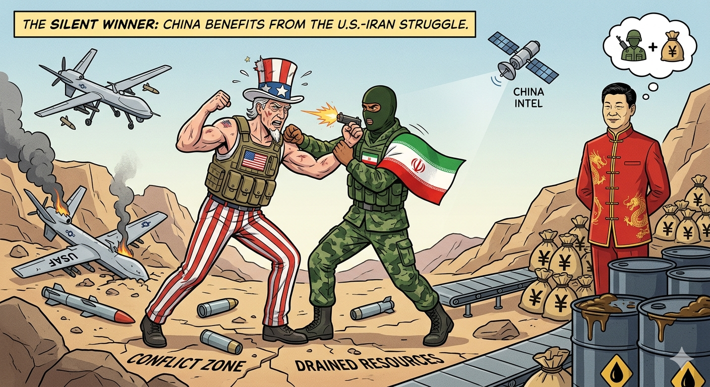 The Quiet Winner: How China Benefits from the US-Iran Fight