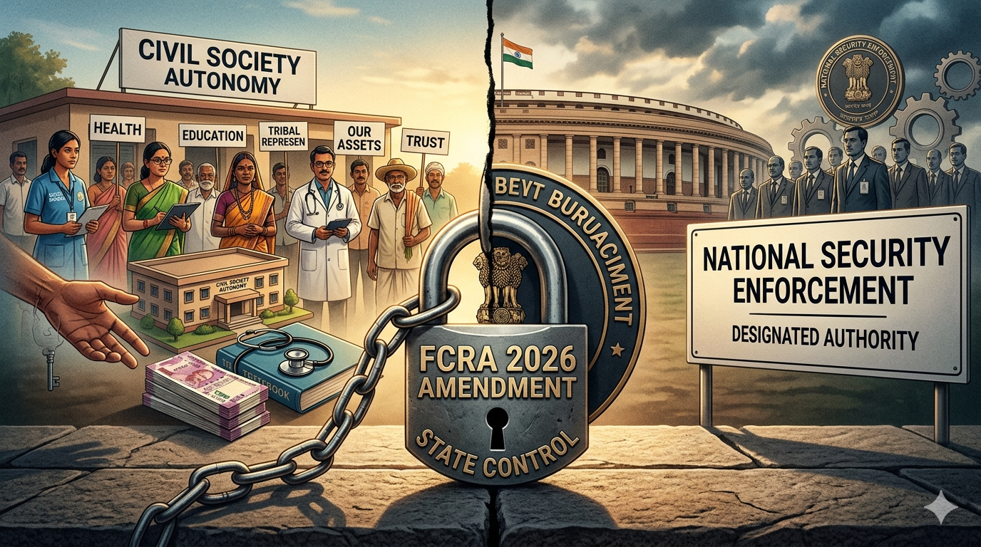 The 2026 FCRA Amendment: Reshaping India’s Civil Society Landscape
