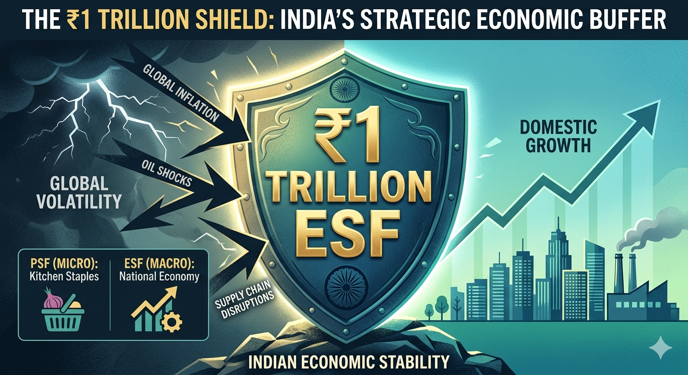 The ₹1 Trillion Shield: India’s Strategic Economic Buffer