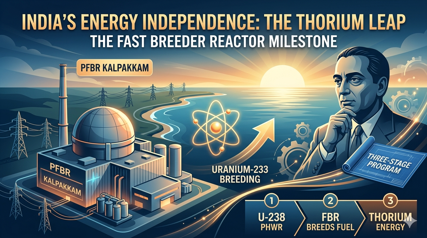 Powering the Future: How India’s Fast Breeder Reactor is Redefining Energy