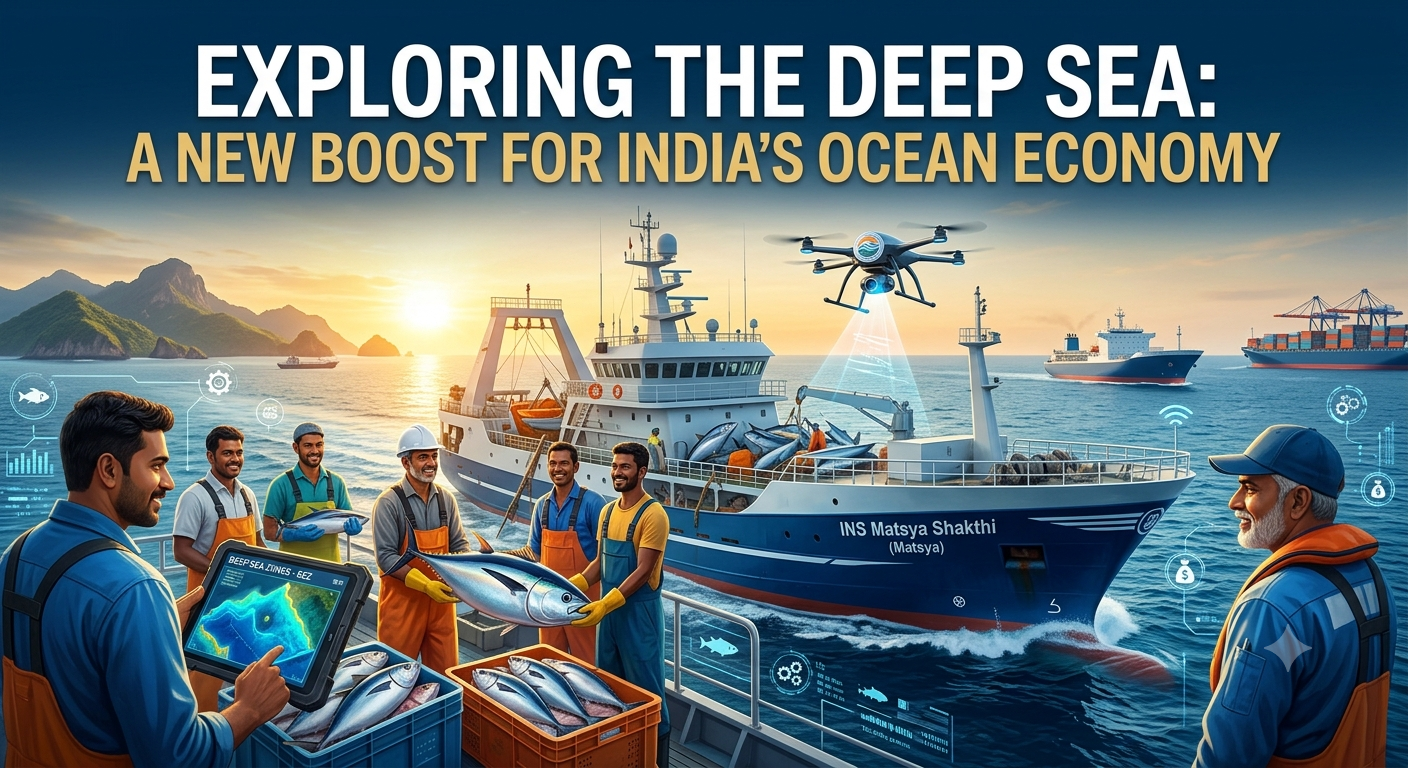 Exploring the Deep Sea: A New Boost for India’s Ocean Economy