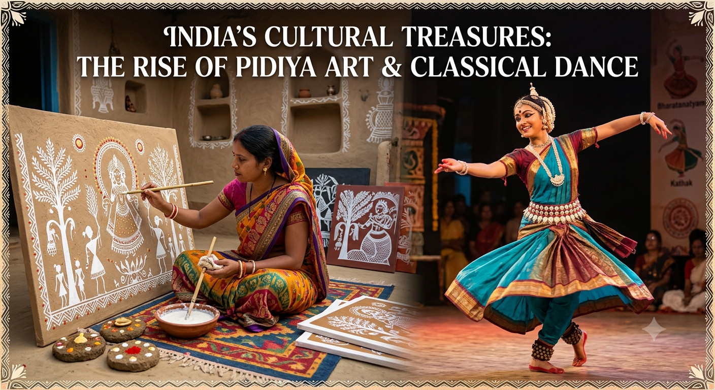 India’s Cultural Treasures: The Rise of Pidiya Art and Classical Dance