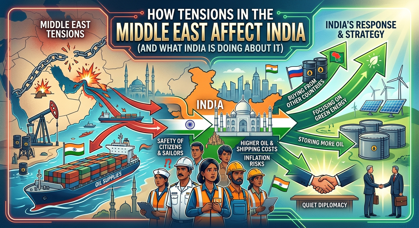 How Tensions in the Middle East Affect India