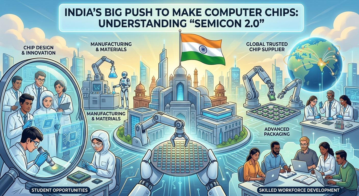 India’s Big Push to Make Computer Chips: Understanding “Semicon 2.0”