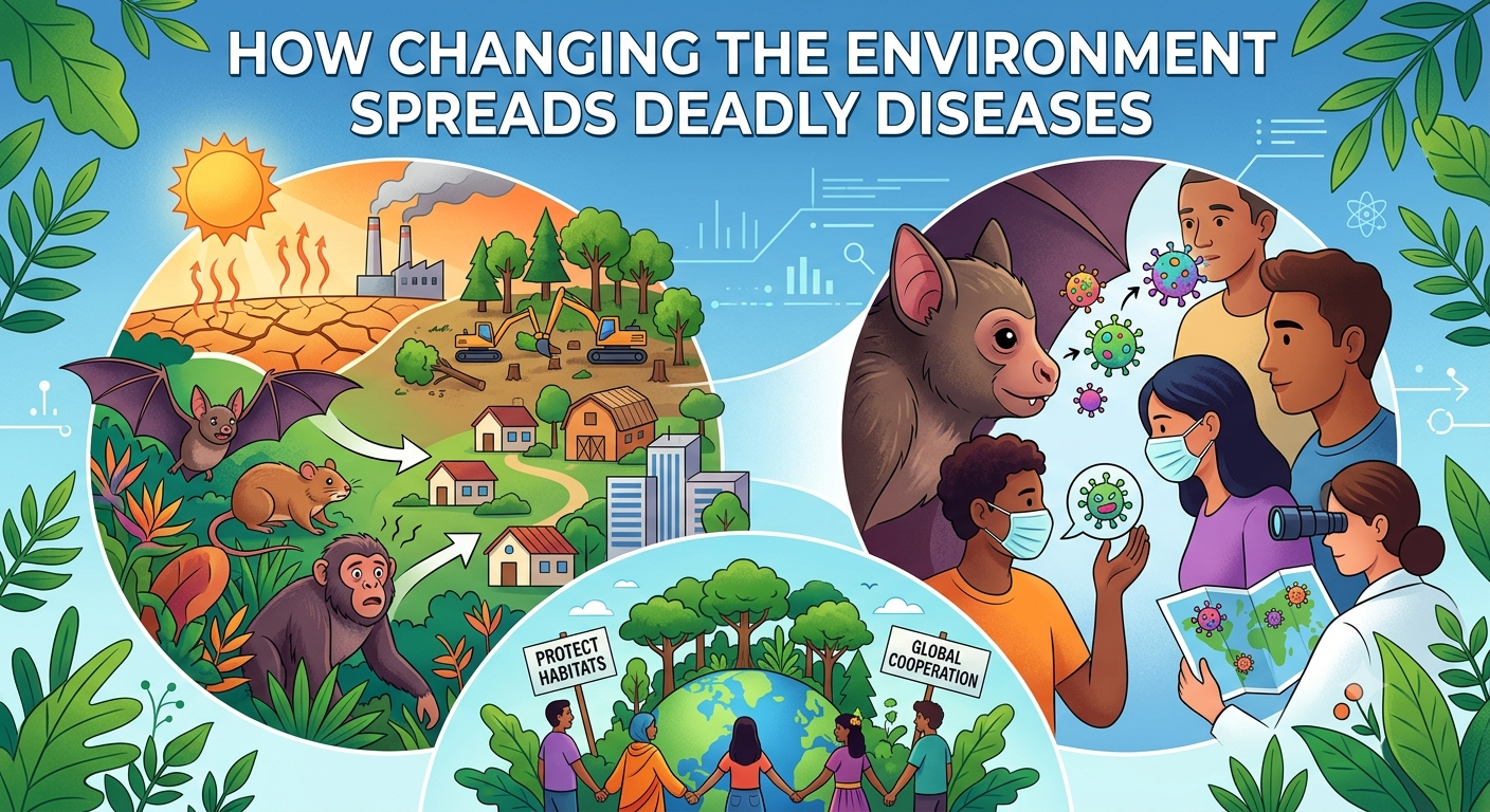 How Changing the Environment is Causing More Diseases