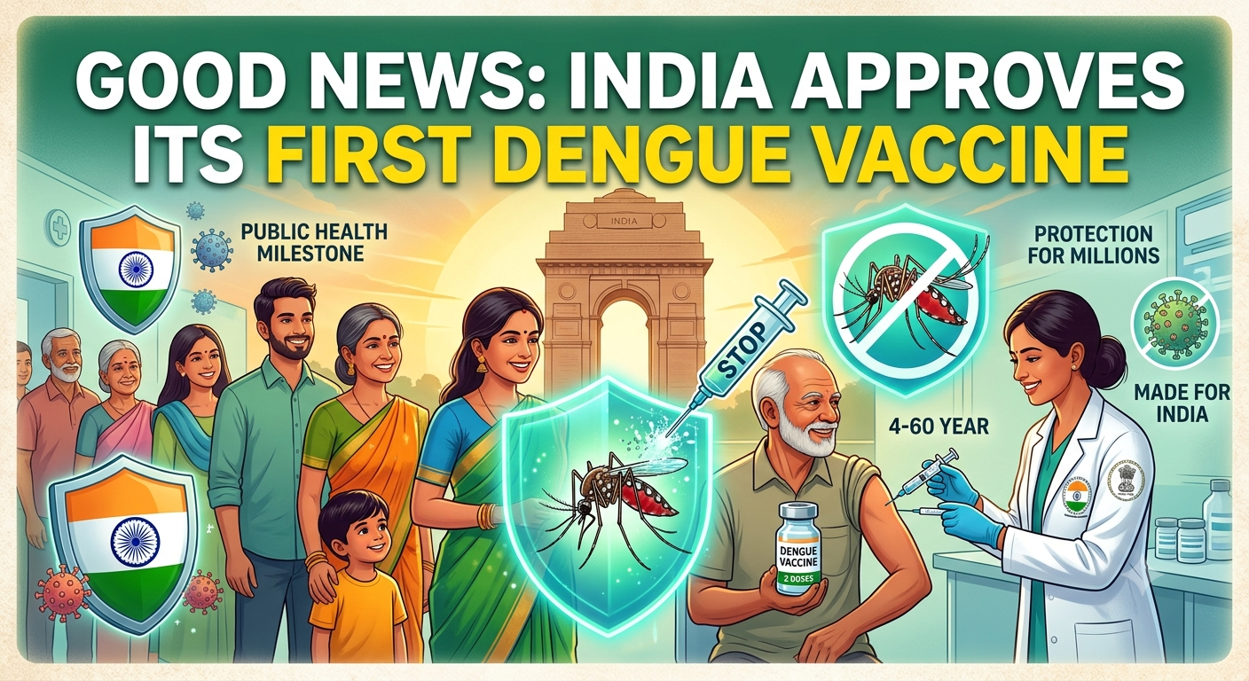 India Approves Its First Dengue Vaccine