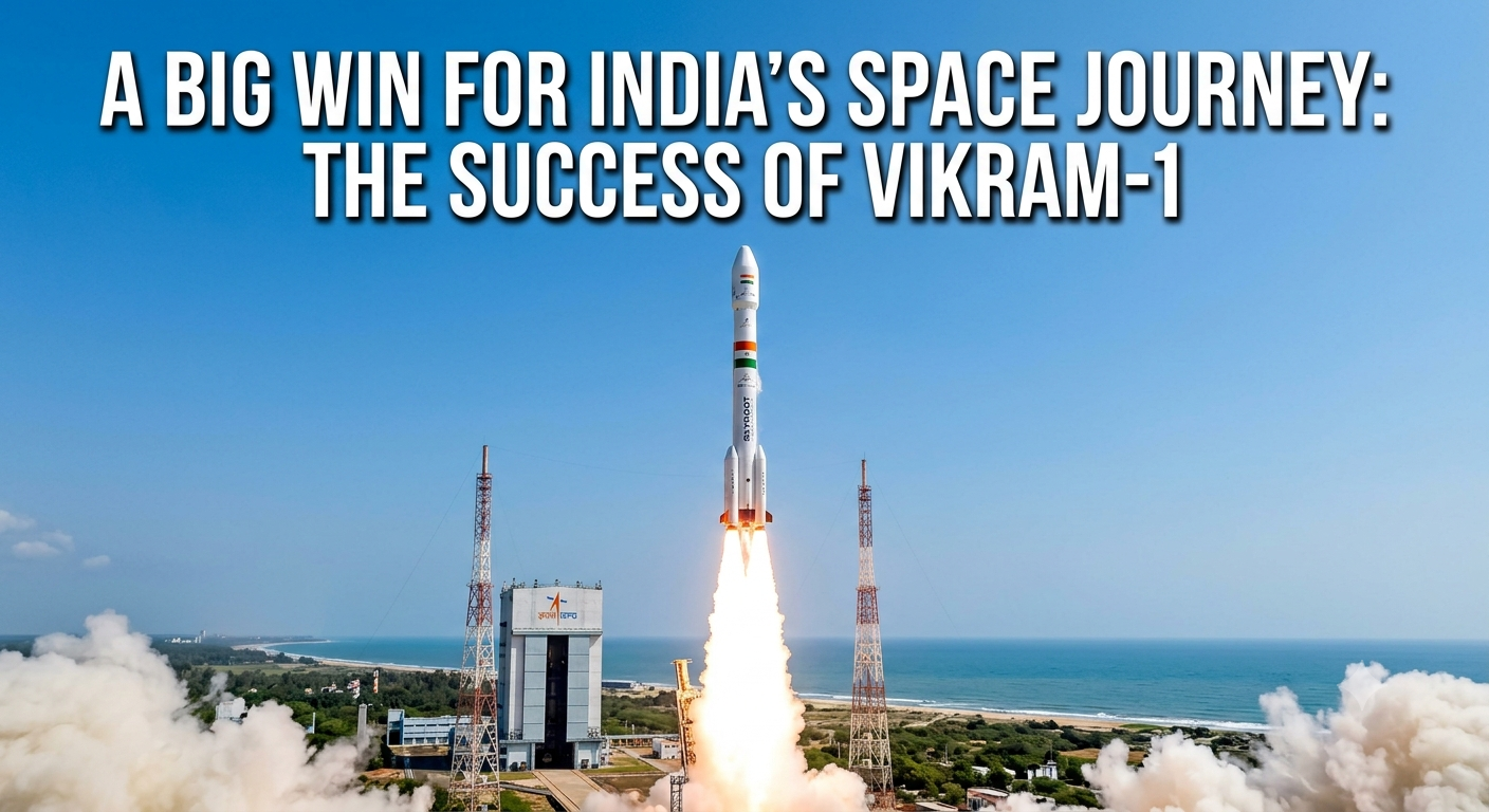 A Big Win for India’s Space Journey: The Success of Vikram-1