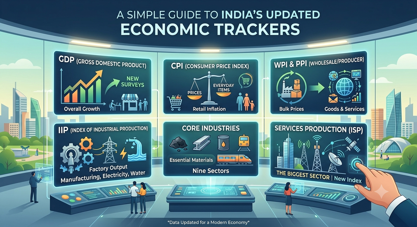 A Simple Guide to India’s Updated Economic Trackers