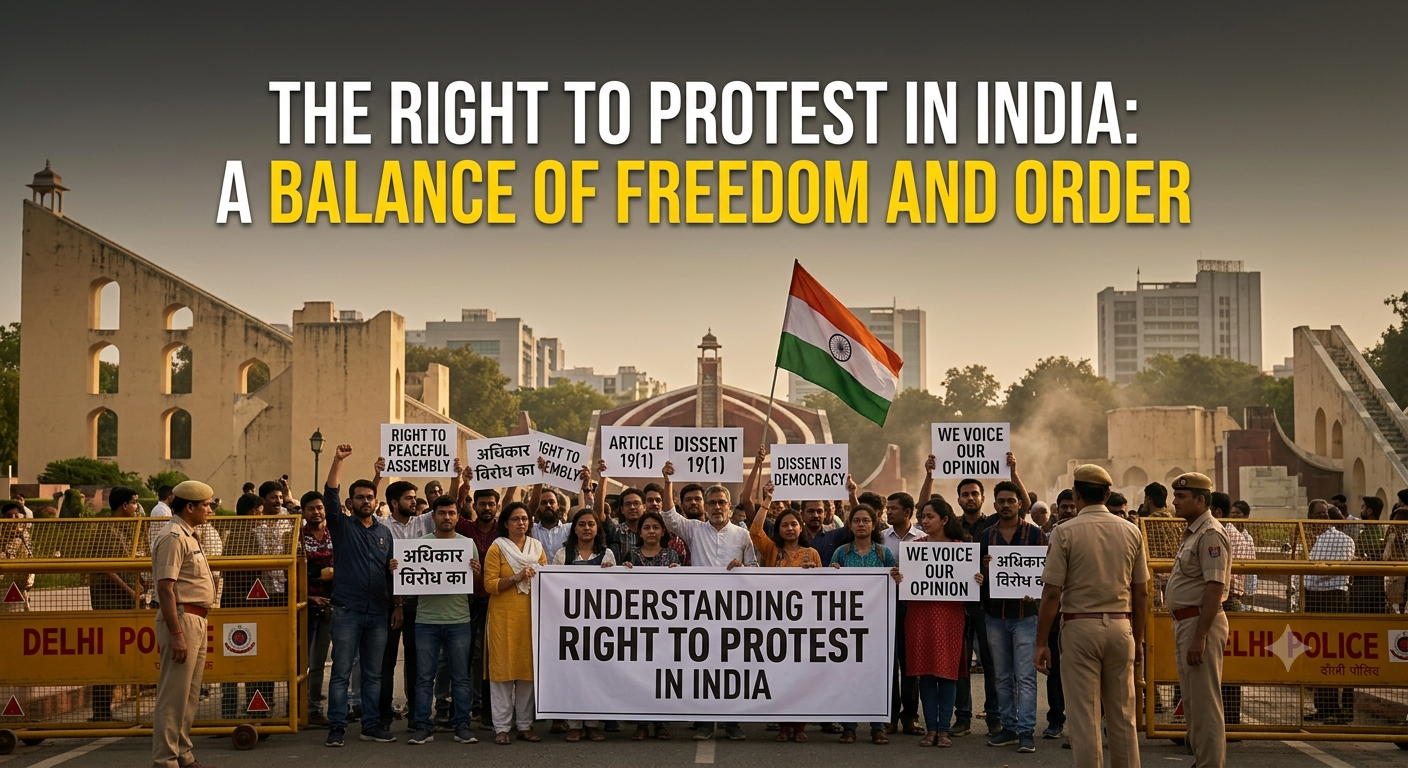 Understanding the Right to Protest in India