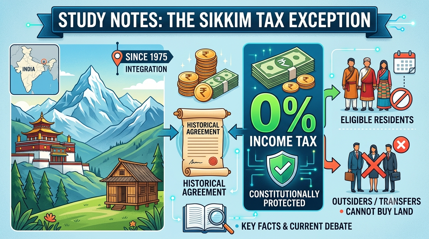 The Sikkim Tax Exception