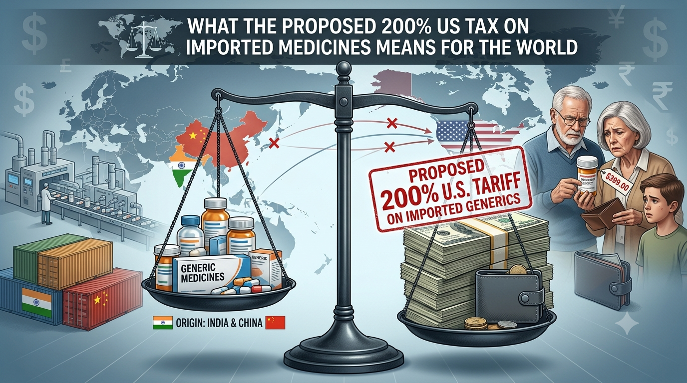 What the Proposed 200% US Tax on Imported Medicines Means for the World