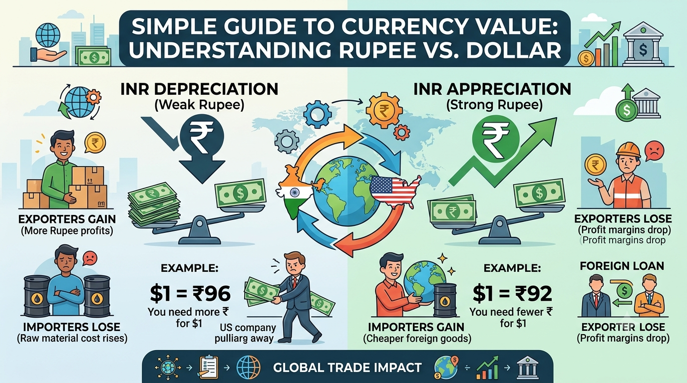 A Simple Guide to Currency Value: Understanding Rupee vs. Dollar