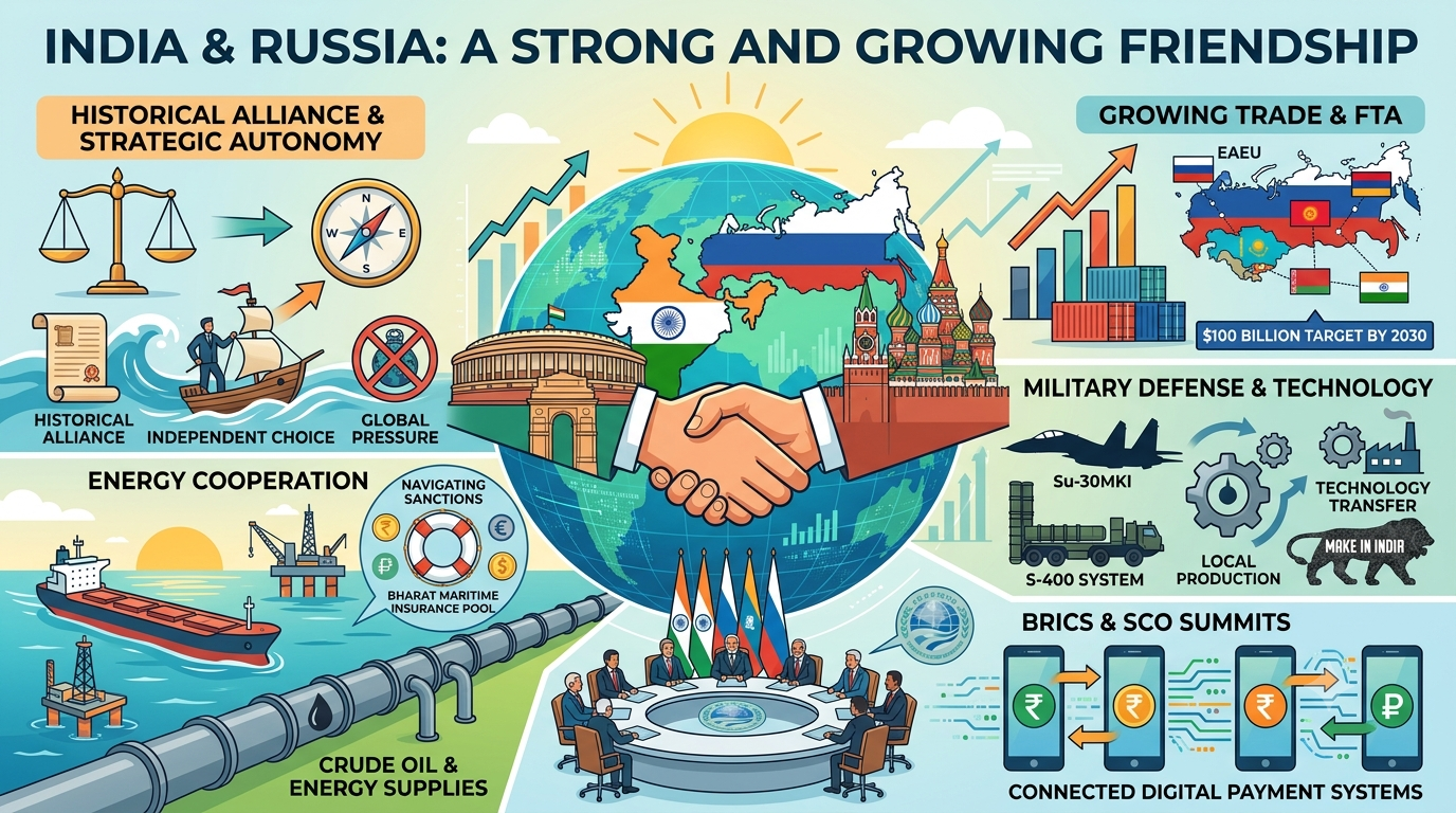 India and Russia: A Strong and Growing Friendship