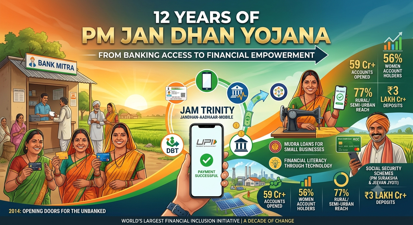 A Decade of Change: How Jan Dhan Transformed Banking in India