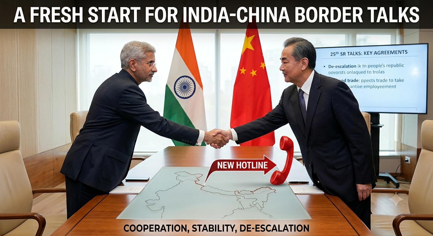 A Fresh Start for India-China Border Talks
