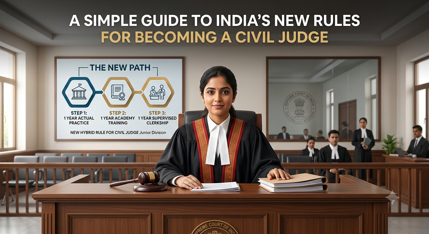 India’s New Rules for Becoming a Civil Judge