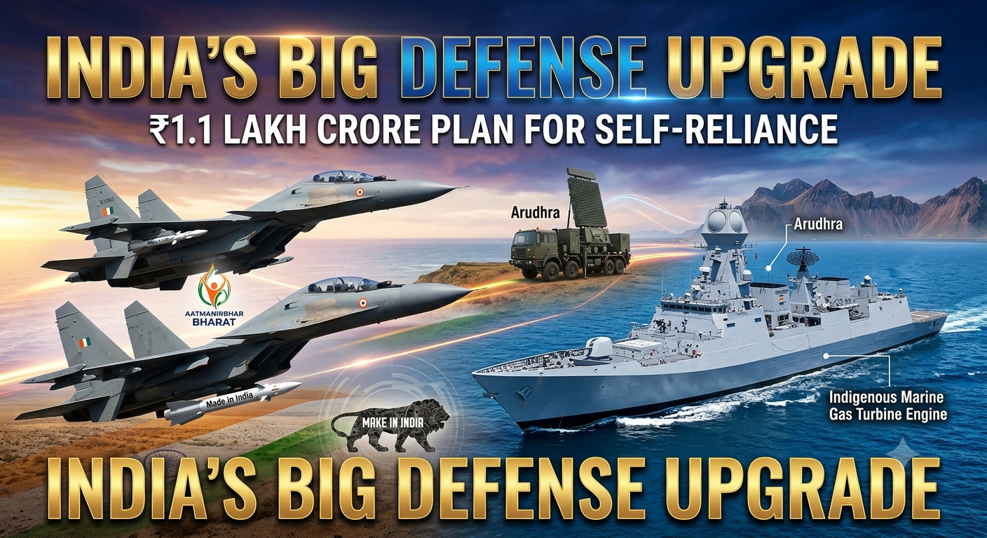 India’s Big Step to Make Its Own Defense Equipment