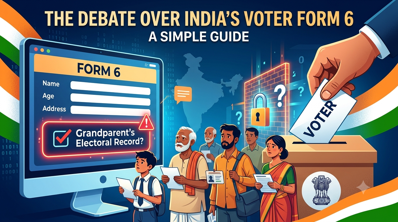 The Debate Over India’s Voter Form 6: A Simple Guide