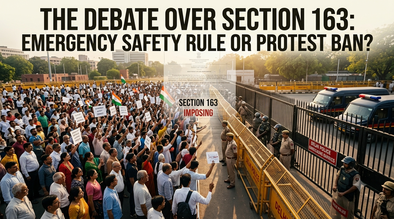 The Debate Over Section 163: Emergency Safety Rule or Protest Ban?