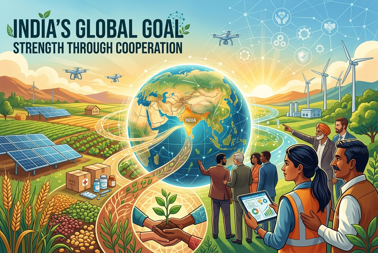 India’s Goal: Becoming Strong to Help, Not to Bully